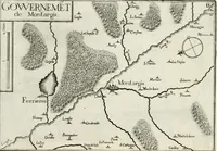 Picture 461 of 470 from Premiere[-seconde] partie, Les plans et profilz de toutes les principalles villes et lieux considerables de France : ensemble les cartes generalles de chascune prouince & les particulières de chasque gouuernement d'icelles (1636), leaf 1008
