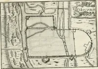 Picture 462 of 470 from Premiere[-seconde] partie, Les plans et profilz de toutes les principalles villes et lieux considerables de France : ensemble les cartes generalles de chascune prouince & les particulières de chasque gouuernement d'icelles (1636), leaf 1010