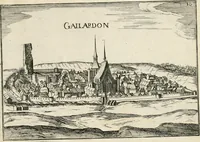 Picture 468 of 470 from Premiere[-seconde] partie, Les plans et profilz de toutes les principalles villes et lieux considerables de France : ensemble les cartes generalles de chascune prouince & les particulières de chasque gouuernement d'icelles (1636), leaf 1022