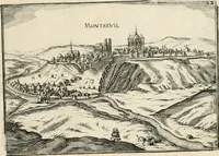 Picture 36 of 470 from Premiere[-seconde] partie, Les plans et profilz de toutes les principalles villes et lieux considerables de France : ensemble les cartes generalles de chascune prouince & les particulières de chasque gouuernement d'icelles (1636), leaf 110