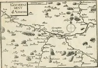 Picture 41 of 470 from Premiere[-seconde] partie, Les plans et profilz de toutes les principalles villes et lieux considerables de France : ensemble les cartes generalles de chascune prouince & les particulières de chasque gouuernement d'icelles (1636), leaf 120