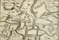 Picture 49 of 470 from Premiere[-seconde] partie, Les plans et profilz de toutes les principalles villes et lieux considerables de France : ensemble les cartes generalles de chascune prouince & les particulières de chasque gouuernement d'icelles (1636), leaf 136