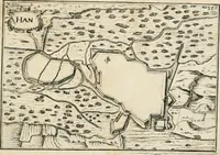 Picture 50 of 470 from Premiere[-seconde] partie, Les plans et profilz de toutes les principalles villes et lieux considerables de France : ensemble les cartes generalles de chascune prouince & les particulières de chasque gouuernement d'icelles (1636), leaf 140