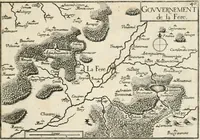 Picture 53 of 470 from Premiere[-seconde] partie, Les plans et profilz de toutes les principalles villes et lieux considerables de France : ensemble les cartes generalles de chascune prouince & les particulières de chasque gouuernement d'icelles (1636), leaf 146