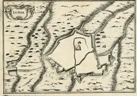 Picture 54 of 470 from Premiere[-seconde] partie, Les plans et profilz de toutes les principalles villes et lieux considerables de France : ensemble les cartes generalles de chascune prouince & les particulières de chasque gouuernement d'icelles (1636), leaf 148