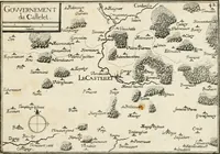 Picture 55 of 470 from Premiere[-seconde] partie, Les plans et profilz de toutes les principalles villes et lieux considerables de France : ensemble les cartes generalles de chascune prouince & les particulières de chasque gouuernement d'icelles (1636), leaf 150