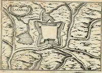 Picture 58 of 470 from Premiere[-seconde] partie, Les plans et profilz de toutes les principalles villes et lieux considerables de France : ensemble les cartes generalles de chascune prouince & les particulières de chasque gouuernement d'icelles (1636), leaf 156