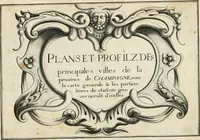 Picture 59 of 470 from Premiere[-seconde] partie, Les plans et profilz de toutes les principalles villes et lieux considerables de France : ensemble les cartes generalles de chascune prouince & les particulières de chasque gouuernement d'icelles (1636), leaf 158