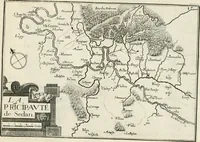 Picture 78 of 470 from Premiere[-seconde] partie, Les plans et profilz de toutes les principalles villes et lieux considerables de France : ensemble les cartes generalles de chascune prouince & les particulières de chasque gouuernement d'icelles (1636), leaf 194