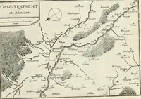 Picture 80 of 470 from Premiere[-seconde] partie, Les plans et profilz de toutes les principalles villes et lieux considerables de France : ensemble les cartes generalles de chascune prouince & les particulières de chasque gouuernement d'icelles (1636), leaf 198