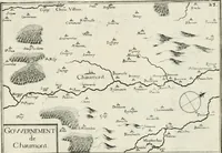 Picture 85 of 470 from Premiere[-seconde] partie, Les plans et profilz de toutes les principalles villes et lieux considerables de France : ensemble les cartes generalles de chascune prouince & les particulières de chasque gouuernement d'icelles (1636), leaf 208