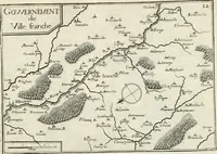 Picture 95 of 470 from Premiere[-seconde] partie, Les plans et profilz de toutes les principalles villes et lieux considerables de France : ensemble les cartes generalles de chascune prouince & les particulières de chasque gouuernement d'icelles (1636), leaf 228
