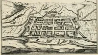 Picture 102 of 470 from Premiere[-seconde] partie, Les plans et profilz de toutes les principalles villes et lieux considerables de France : ensemble les cartes generalles de chascune prouince & les particulières de chasque gouuernement d'icelles (1636), leaf 242