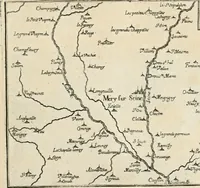 Picture 111 of 470 from Premiere[-seconde] partie, Les plans et profilz de toutes les principalles villes et lieux considerables de France : ensemble les cartes generalles de chascune prouince & les particulières de chasque gouuernement d'icelles (1636), leaf 258