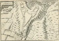 Picture 116 of 470 from Premiere[-seconde] partie, Les plans et profilz de toutes les principalles villes et lieux considerables de France : ensemble les cartes generalles de chascune prouince & les particulières de chasque gouuernement d'icelles (1636), leaf 268