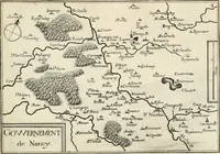 Picture 119 of 470 from Premiere[-seconde] partie, Les plans et profilz de toutes les principalles villes et lieux considerables de France : ensemble les cartes generalles de chascune prouince & les particulières de chasque gouuernement d'icelles (1636), leaf 276