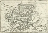 Picture 123 of 470 from Premiere[-seconde] partie, Les plans et profilz de toutes les principalles villes et lieux considerables de France : ensemble les cartes generalles de chascune prouince & les particulières de chasque gouuernement d'icelles (1636), leaf 284