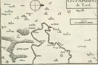 Picture 124 of 470 from Premiere[-seconde] partie, Les plans et profilz de toutes les principalles villes et lieux considerables de France : ensemble les cartes generalles de chascune prouince & les particulières de chasque gouuernement d'icelles (1636), leaf 286