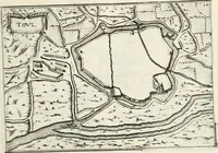 Picture 125 of 470 from Premiere[-seconde] partie, Les plans et profilz de toutes les principalles villes et lieux considerables de France : ensemble les cartes generalles de chascune prouince & les particulières de chasque gouuernement d'icelles (1636), leaf 288