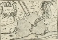 Picture 148 of 470 from Premiere[-seconde] partie, Les plans et profilz de toutes les principalles villes et lieux considerables de France : ensemble les cartes generalles de chascune prouince & les particulières de chasque gouuernement d'icelles (1636), leaf 332