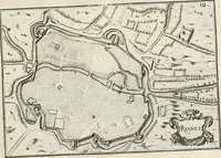 Picture 152 of 470 from Premiere[-seconde] partie, Les plans et profilz de toutes les principalles villes et lieux considerables de France : ensemble les cartes generalles de chascune prouince & les particulières de chasque gouuernement d'icelles (1636), leaf 340