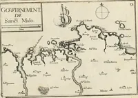 Picture 154 of 470 from Premiere[-seconde] partie, Les plans et profilz de toutes les principalles villes et lieux considerables de France : ensemble les cartes generalles de chascune prouince & les particulières de chasque gouuernement d'icelles (1636), leaf 344