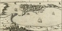 Picture 156 of 470 from Premiere[-seconde] partie, Les plans et profilz de toutes les principalles villes et lieux considerables de France : ensemble les cartes generalles de chascune prouince & les particulières de chasque gouuernement d'icelles (1636), leaf 348