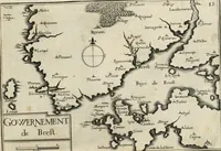 Picture 159 of 470 from Premiere[-seconde] partie, Les plans et profilz de toutes les principalles villes et lieux considerables de France : ensemble les cartes generalles de chascune prouince & les particulières de chasque gouuernement d'icelles (1636), leaf 352
