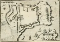 Picture 160 of 470 from Premiere[-seconde] partie, Les plans et profilz de toutes les principalles villes et lieux considerables de France : ensemble les cartes generalles de chascune prouince & les particulières de chasque gouuernement d'icelles (1636), leaf 354