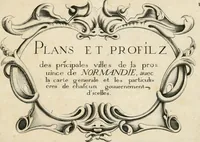 Picture 173 of 470 from Premiere[-seconde] partie, Les plans et profilz de toutes les principalles villes et lieux considerables de France : ensemble les cartes generalles de chascune prouince & les particulières de chasque gouuernement d'icelles (1636), leaf 380