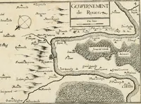 Picture 174 of 470 from Premiere[-seconde] partie, Les plans et profilz de toutes les principalles villes et lieux considerables de France : ensemble les cartes generalles de chascune prouince & les particulières de chasque gouuernement d'icelles (1636), leaf 386