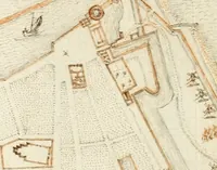 Picture 178 of 470 from Premiere[-seconde] partie, Les plans et profilz de toutes les principalles villes et lieux considerables de France : ensemble les cartes generalles de chascune prouince & les particulières de chasque gouuernement d'icelles (1636), leaf 395