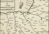 Picture 180 of 470 from Premiere[-seconde] partie, Les plans et profilz de toutes les principalles villes et lieux considerables de France : ensemble les cartes generalles de chascune prouince & les particulières de chasque gouuernement d'icelles (1636), leaf 400
