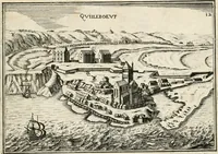 Picture 183 of 470 from Premiere[-seconde] partie, Les plans et profilz de toutes les principalles villes et lieux considerables de France : ensemble les cartes generalles de chascune prouince & les particulières de chasque gouuernement d'icelles (1636), leaf 406
