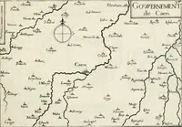Picture 188 of 470 from Premiere[-seconde] partie, Les plans et profilz de toutes les principalles villes et lieux considerables de France : ensemble les cartes generalles de chascune prouince & les particulières de chasque gouuernement d'icelles (1636), leaf 416