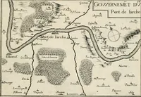 Picture 190 of 470 from Premiere[-seconde] partie, Les plans et profilz de toutes les principalles villes et lieux considerables de France : ensemble les cartes generalles de chascune prouince & les particulières de chasque gouuernement d'icelles (1636), leaf 420