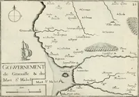 Picture 192 of 470 from Premiere[-seconde] partie, Les plans et profilz de toutes les principalles villes et lieux considerables de France : ensemble les cartes generalles de chascune prouince & les particulières de chasque gouuernement d'icelles (1636), leaf 424