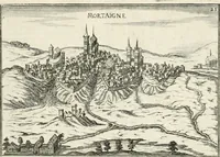 Picture 196 of 470 from Premiere[-seconde] partie, Les plans et profilz de toutes les principalles villes et lieux considerables de France : ensemble les cartes generalles de chascune prouince & les particulières de chasque gouuernement d'icelles (1636), leaf 432