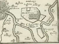 Picture 203 of 470 from Premiere[-seconde] partie, Les plans et profilz de toutes les principalles villes et lieux considerables de France : ensemble les cartes generalles de chascune prouince & les particulières de chasque gouuernement d'icelles (1636), leaf 444