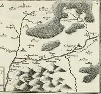 Picture 211 of 470 from Premiere[-seconde] partie, Les plans et profilz de toutes les principalles villes et lieux considerables de France : ensemble les cartes generalles de chascune prouince & les particulières de chasque gouuernement d'icelles (1636), leaf 460