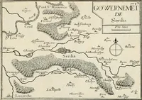 Picture 215 of 470 from Premiere[-seconde] partie, Les plans et profilz de toutes les principalles villes et lieux considerables de France : ensemble les cartes generalles de chascune prouince & les particulières de chasque gouuernement d'icelles (1636), leaf 468