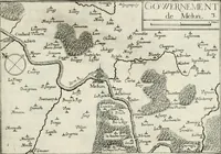 Picture 219 of 470 from Premiere[-seconde] partie, Les plans et profilz de toutes les principalles villes et lieux considerables de France : ensemble les cartes generalles de chascune prouince & les particulières de chasque gouuernement d'icelles (1636), leaf 478