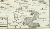 Picture 224 of 470 from Premiere[-seconde] partie, Les plans et profilz de toutes les principalles villes et lieux considerables de France : ensemble les cartes generalles de chascune prouince & les particulières de chasque gouuernement d'icelles (1636), leaf 486