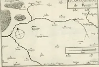 Picture 228 of 470 from Premiere[-seconde] partie, Les plans et profilz de toutes les principalles villes et lieux considerables de France : ensemble les cartes generalles de chascune prouince & les particulières de chasque gouuernement d'icelles (1636), leaf 494