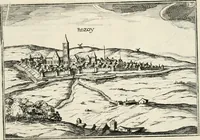 Picture 229 of 470 from Premiere[-seconde] partie, Les plans et profilz de toutes les principalles villes et lieux considerables de France : ensemble les cartes generalles de chascune prouince & les particulières de chasque gouuernement d'icelles (1636), leaf 496