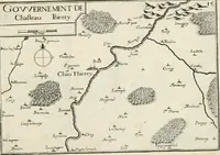 Picture 231 of 470 from Premiere[-seconde] partie, Les plans et profilz de toutes les principalles villes et lieux considerables de France : ensemble les cartes generalles de chascune prouince & les particulières de chasque gouuernement d'icelles (1636), leaf 500