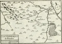 Picture 242 of 470 from Premiere[-seconde] partie, Les plans et profilz de toutes les principalles villes et lieux considerables de France : ensemble les cartes generalles de chascune prouince & les particulières de chasque gouuernement d'icelles (1636), leaf 566