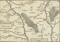 Picture 248 of 470 from Premiere[-seconde] partie, Les plans et profilz de toutes les principalles villes et lieux considerables de France : ensemble les cartes generalles de chascune prouince & les particulières de chasque gouuernement d'icelles (1636), leaf 578