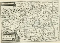 An illustration from Premiere[-seconde] partie, Les plans et profilz de toutes les principalles villes et lieux considerables de France : ensemble les cartes generalles de chascune prouince & les particulières de chasque gouuernement d'icelles (1636)