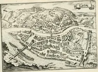 Picture 261 of 470 from Premiere[-seconde] partie, Les plans et profilz de toutes les principalles villes et lieux considerables de France : ensemble les cartes generalles de chascune prouince & les particulières de chasque gouuernement d'icelles (1636), leaf 606